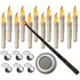 thumbnail image 1 of 12PCS Floating Candle with Wand Remote Magical Floating Candle Flameless Hanging Candles for Christmas Decor B, 1 of 4