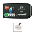 thumbnail image 1 of EZLIFE Panel de control de pantalla para bicicleta eléctrica KT-LED880 de 24 V, 36 V y 48 V K6Z1, 1 of 7