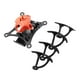 thumbnail image 3 of Estante de Fibra de Carbono con Cuadricóptero de Carreras de 85 Mm para 1102 Motor RC rojo Hugo Kits de cuadro de fibra de carbono, 3 of 9