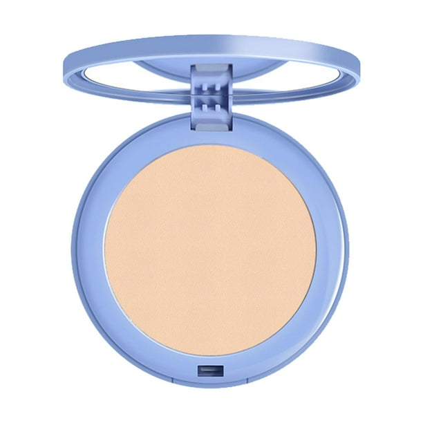 Maquillaje Cosmético Polvo Fijador Textura Suave Fácil de Aplicar Corrector Impecable Control de Aceite Mate Delicado Resistente al Agua para Mujeres Marfil