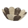 thumbnail image 1 of Cesta de cocina tejida a mano y cesta de almacenamiento para centro de mesa hecha de cuerda de papel. Marrón, 1 of 9