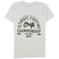 thumbnail image 2 of UFC Mens Fight Night Graphic T-Shirt, White, Small, 2 of 2