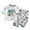 White3, variant on Utlike Boys Pajama Set Summer Thin Long Sleeve Pant Pajama Set For Homewear Comfortable Printing Sleepwear Soft Relaxed Fit Outfit For Boys Size 18 Months-24 Months