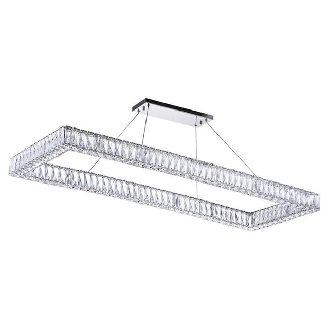 CWI Lighting Felicity LED Chandelier With Chrome Finish