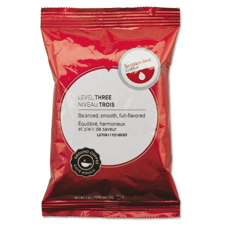 Seattle's Best Premeasured Coffee Packs, Signature-Level 3, 2 oz Packet,