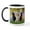 White/Black Inside, variant on CafePress - Monet's Garden & Lab Trio Mug - 11 oz Ceramic Mug - Novelty Coffee Tea Cup