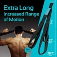 thumbnail image 2 of JZROCKER Tricep Rope Cable Attachment 28.7 Inch Length Built in One Pull Down Rope Triceps Extension Straps Gym Equipment, 2 of 9