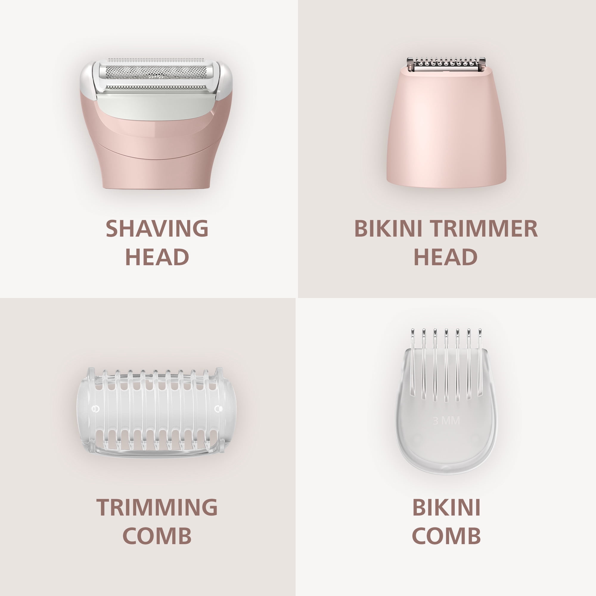 Philips Lady Shaver Series 6000 - Cordless, Wet & Dry Electric Shaver, 3-Blade Shaving System, For Legs, Body & Bikini, 80 Mins. Runtime, Model BRL137/00