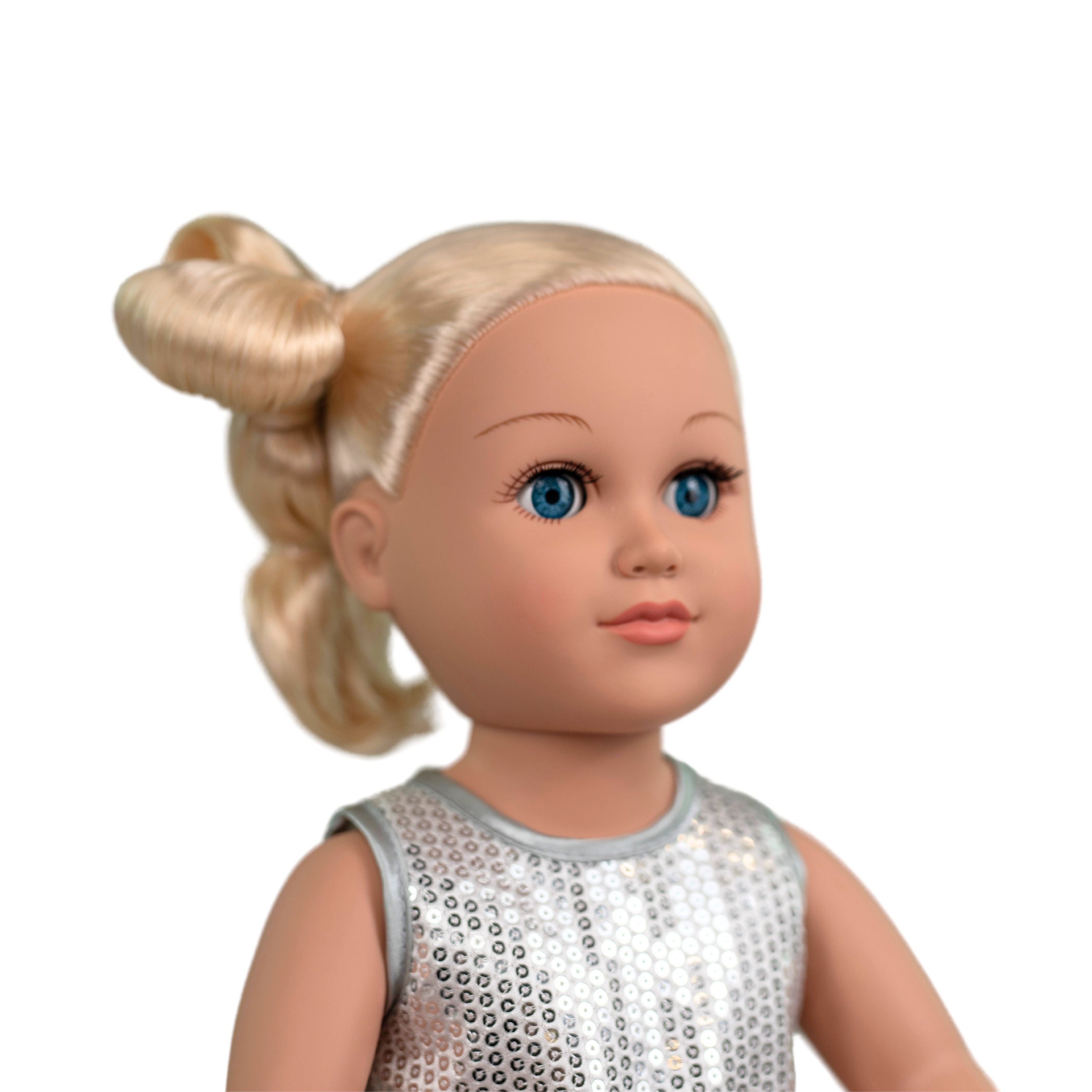 My Life As Estella Posable 18-inch Doll, Blonde Hair, Blue Eyes