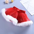 thumbnail image 2 of Niños Niñas Hilo de red Lentejuelas brillantes Tul Mini falda tutú Tema navideño Princesa Pettiskirt Diadema Fiesta Festival Disfraz Ropa de baile, 2 of 5