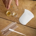 thumbnail image 1 of TABLZONE 1Set Resin Measuring Cups Silicone Tool Kit with Pad and Stir Stick for Jewelry Crafting, 1 of 8