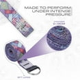 thumbnail image 3 of RDX 8ft Yoga Strap with D-Ring Buckle, Durable Polyester Cotton Adjustable Belts for Stretching P, F9, 3 of 5