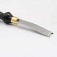 thumbnail image 3 of MesaSe Leather Edge Bevelers, with Polished Ebony Handle Leather Edge Tool, French Wide Mouth Sharp Leather Skiver Edge, 3 of 5