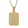 thumbnail image 2 of Collar con colgante de iniciales ATCL bañado en oro de 18 quilates, 2 of 2
