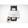 Canon PIXMA TS8120 White Wireless Inkjet AllInOne Printer
