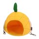 thumbnail image 5 of Hamaca suave para hámster, casa colgante para hámster, nido acogedor para jaula colgante piña amarilla, 5 of 9