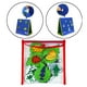 thumbnail image 5 of Tablero de franela de fieltro Story Tell Board Storytelling Teaching Play, Tablero de fieltro independiente, Libro tranquilo para niños pequeños Niños rojo Sunnimix tablero de letras, 5 of 8