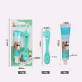thumbnail image 4 of Pet Supplies Pet Toothbrush and Toothpaste Set for Dogs and Cats Mouth Cleaning Finger Toothbrush Kit, 4 of 4