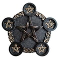 thumbnail image 2 of Candelabro de resina Sunnimix 2 piezas Pentagrama, 2 of 7