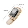 thumbnail image 4 of COM1950s Sun Visor for Car, Car Storage Organizer, Car Sun Visor Glasses Sunglasses Receipt Card Clip Storage, Car Visor Organizer, Sun Visor Organizer, Sunglasses Clip for Car Visor, 4 of 7