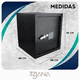 thumbnail image 2 of Caja Fuerte Grande 45 Digital Prolami 45 cm Negra, 2 of 4