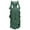 Army Green, variant on Turilly Women's Long Sleeve Neck Dress Floor Length Cosplay Dress Plus Size Dress