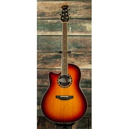 - Ovation Lh Std Bal Adirondack New England Burst Guitar