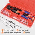 thumbnail image 2 of Kit de Herramienta de Crimpado IWISS iCrimp IWS-1608M con Cortador y 375 Piezas, 2 of 9