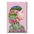 thumbnail image 1 of Cuadro Canvas Listo Para Colgar Tipo Galería Campo De Flores Rosas 60X90 cm Pixtreats, 1 of 4