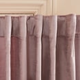 thumbnail image 2 of SAFAVIEH Rosedale Glam Light Pink Solid Tab Top Blackout Curtains, 52" x 96", 2 of 5