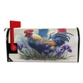 thumbnail image 3 of Ryvnso Mailbox Cover Magnetic Chicken with Flag Mailbox Wrap Large Size 25.5x21 Inch, 3 of 8