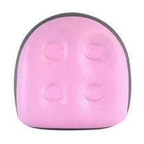 Inflatable Booster Seat Bathtub Seat Spa and Hot Tub Booster Seat Pad with Suction Non-Slip Back Support Portable Pools Spa Hot Tub Seats (1Pc 18.5"x14.6"x5.9")