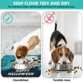 thumbnail image 4 of Happy Halloween Pumpkin Dog Mat for Food and Water Absobing Durable 17x30 Inch Pet Food Mat Spider Bat Cat Mat for Food EcoFriendly Durable Pet Placemat, 4 of 7