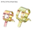thumbnail image 3 of Uxcell ID 12mm 16mm 1/2 Inch 5/8 Inch Fuel Line Hose Clips, Pipe Clamps,Spring Hose Clamp,Low Pressure Air Clamp,Pack of 20(Rose Gold), 3 of 7