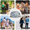 thumbnail image 7 of FORMRS Mini Crossbody Bag for Women Adjustable Rope Shoulder Casual Phone Purse, Blue Hydrangeas Pattern, 7 of 7