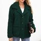 thumbnail image 4 of Pntutb Mujer Otoño Invierno Solapa Color Sólido Manga Larga Botón Felpa Chaqueta tops Rollbacks Pntutb Pntutb-3919, 4 of 9
