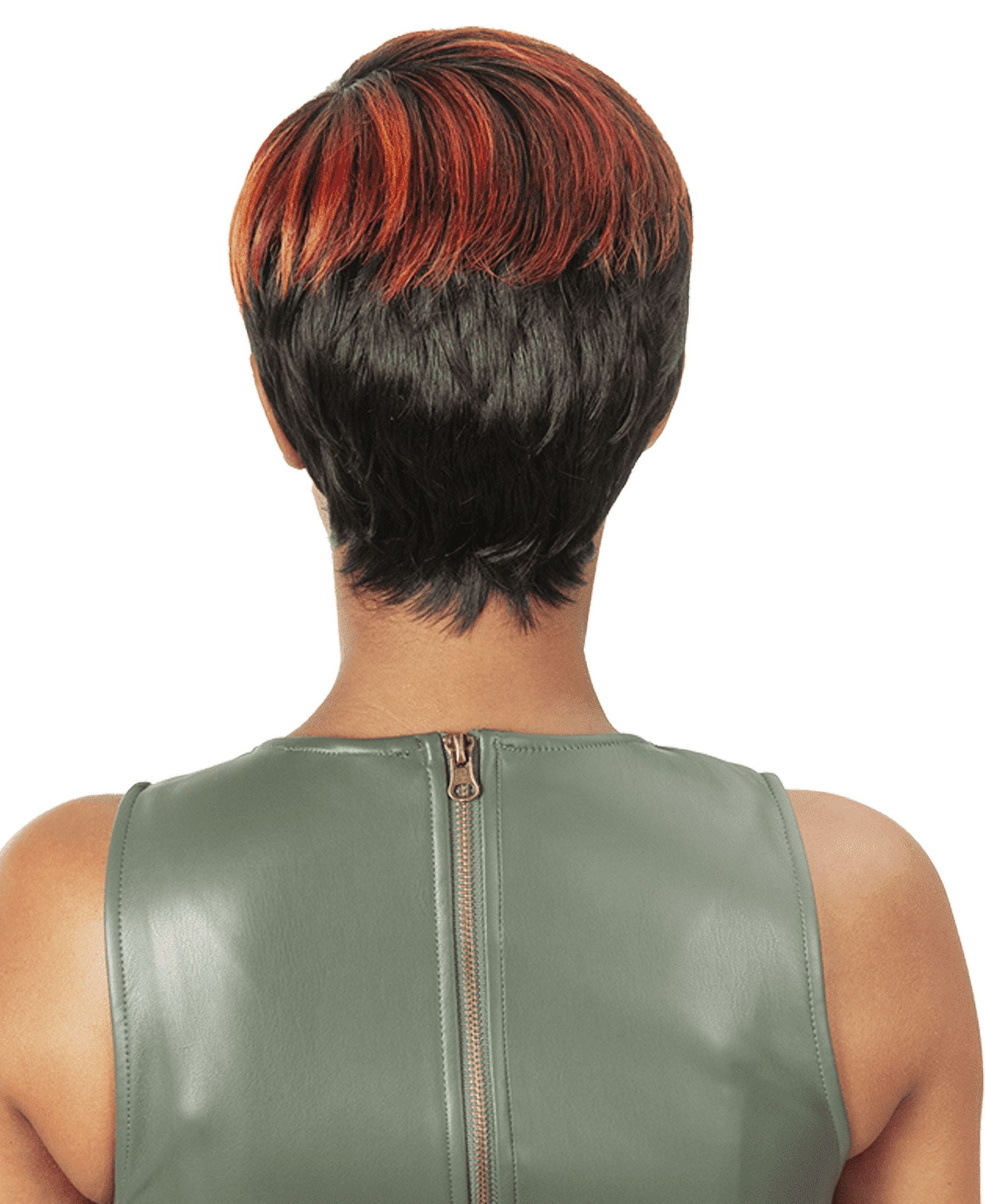 New Born Free Synthetic Cutie Full Wig Short Boycut Pixie Style - CT192 FREYA (1B)