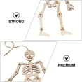 thumbnail image 2 of Miangastore Halloween Decor Skeleton Pendants Wood Scary DIY Craft 1 Set, 2 of 9