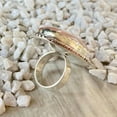 thumbnail image 4 of Rose Quartz Gemstone Ring, Statement Handcrafted Ring. made In 925 Sterling Silver. Boho Ring, Pink Stone Ring, Boho Jewelry Gift For Her,.., 4 of 4