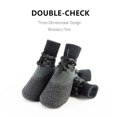 thumbnail image 3 of 4Pcs Dog Pet Shoes Warm No-Slip Breathable Rain Wear Soft Socks Dog Boots Cats Socks Small Large Pet Paw Dla Psa Perros Botas ShopWise Round, 3 of 6