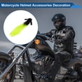 thumbnail image 3 of Accesorios para Cascos de Motocicleta Decoración Lazo Coleta para Cascos de Motocicleta Bicicleta Esquí Negro Fluorescente Seda de Alta Temperatura Pegamento PU 1 Juego, 3 of 6