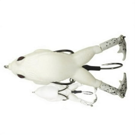 Lunkerhunt Prop Frog - Topwater Lure - Leopard 3.5in 1/2oz Soft Baits Fishing Lures