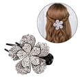 thumbnail image 3 of Paquete de 6 pinzas para el cabello de de imitación, pinzas para el cabellero de cristal, pinzas para el cabellero, horquillas para mujer, Hugo pinzas de cristal para el cabello para mujer, 3 of 10