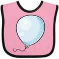 thumbnail image 3 of Inktastic Blue Balloon Boys or Girls Baby Bib, 3 of 4