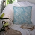 thumbnail image 3 of Carolines Treasures BB7552PW1414 Watercolor Snowflake on Light Blue Fabric Decorative Pillow  14Hx14W multicolor, 3 of 4