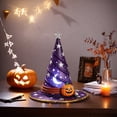thumbnail image 1 of Musbetu 1/3Pcs Witch Hat Night Light LED Halloween Party Decoration Multipurpose Spooky Fun Light-Up Witch Hat Ornament, 1 of 7