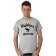 thumbnail image 4 of Michigan Cute Bald Eagle Souvenir Men's Graphic T Shirt Tees Brisco Brands M, 4 of 4