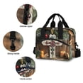 thumbnail image 5 of Lunch Bag Portable Crossbody Meal Bag Cooler Bag Insulated Lunch Bag Food Bag Handheld & Crossbody Design Christmas Cross, 5 of 6