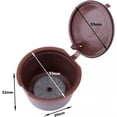 thumbnail image 4 of Tasses à Café Rechargeables Dolce Gusto - Tasses à Café Capsules - Capsules de Café Rechargeables Dolce Gusto - Tasses à Café Réutilisables Dolce Gusto - Économie de Coût - Cuillère et Brosse de Nettoyage Gratuites, 4 of 4