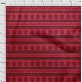 thumbnail image 3 of oneOone Polyester Tissu Lycra Stripechevron & Tissu Imprimé Bloc d'Arbre BTY 56 Pouces de Large, 3 of 4